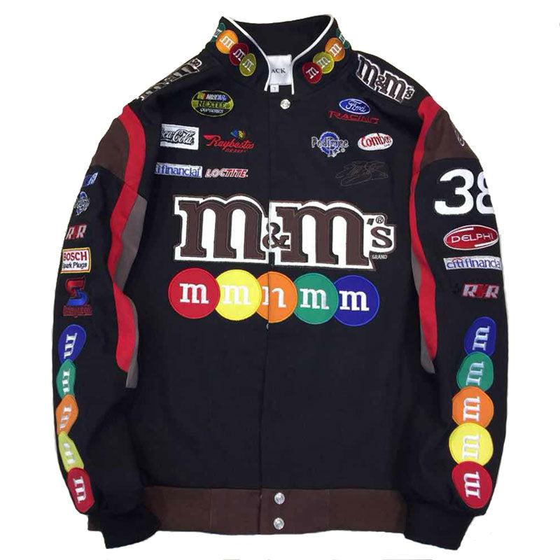 Vintage Racing M&M Chocolate Jacket