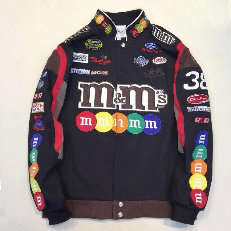 Vintage Racing M&M Chocolate Jacket
